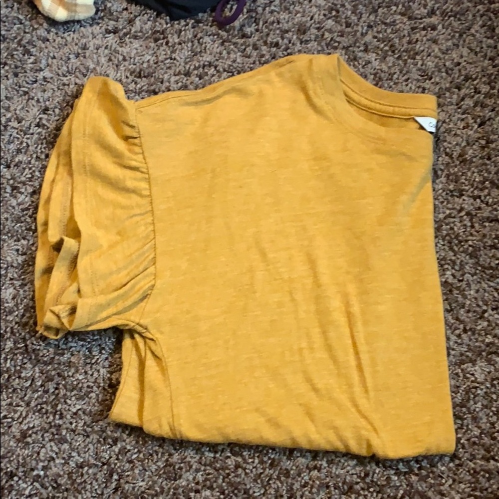 Orange Calvin Klein Shirt